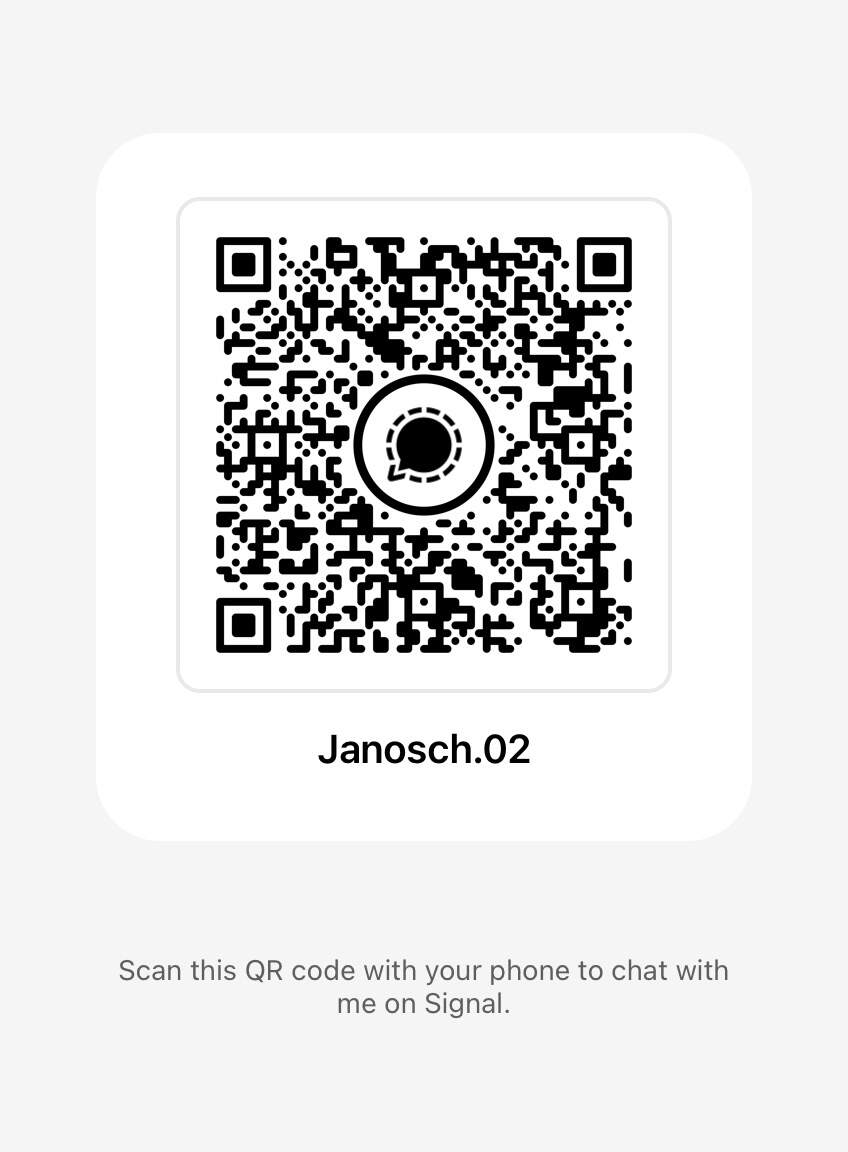 QR code for Signal